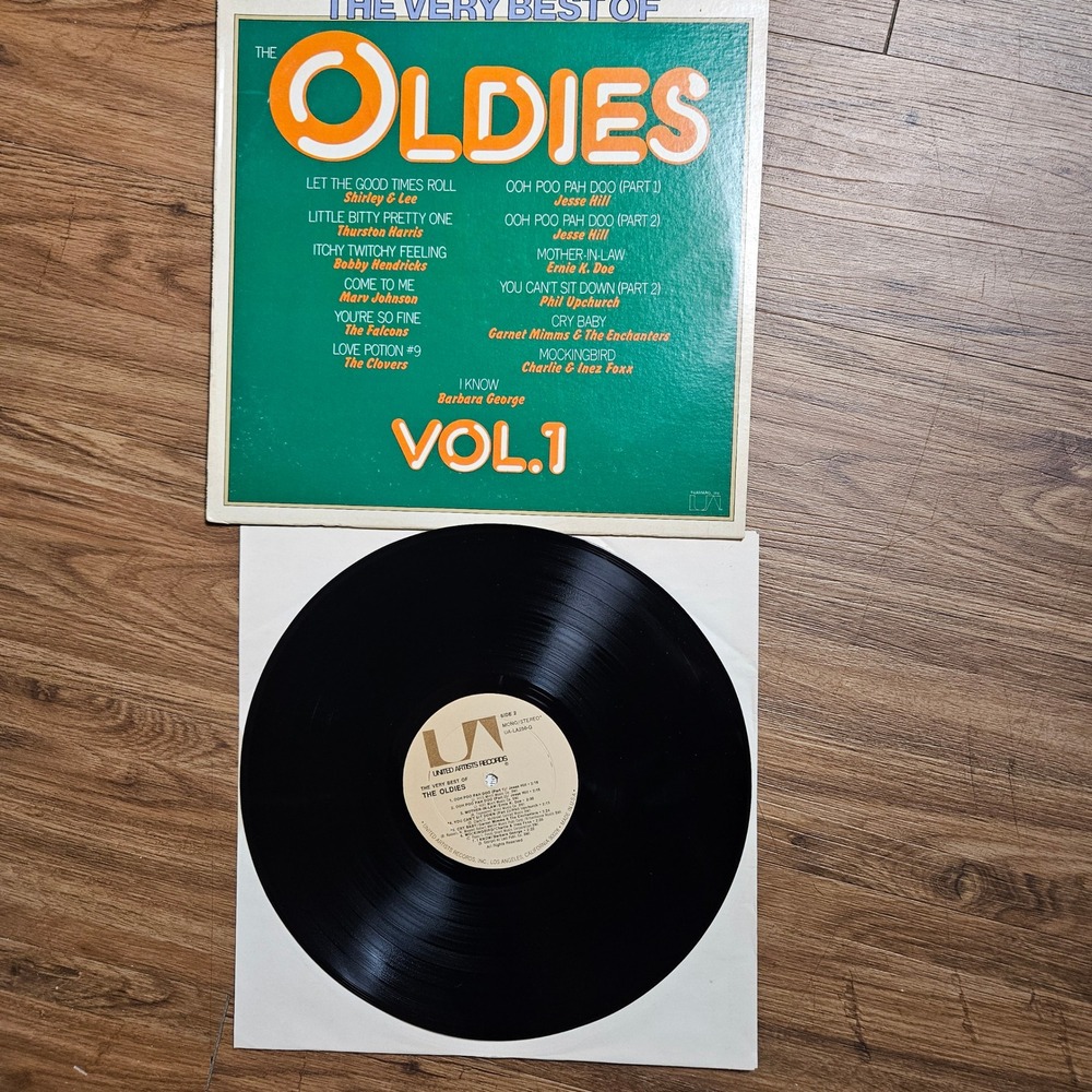 The Very Best Of The Oldies Vol 1‎ 1975 United Artists UA-LA256-G LP Compilation